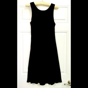 Little velvet “black dress” The Limited